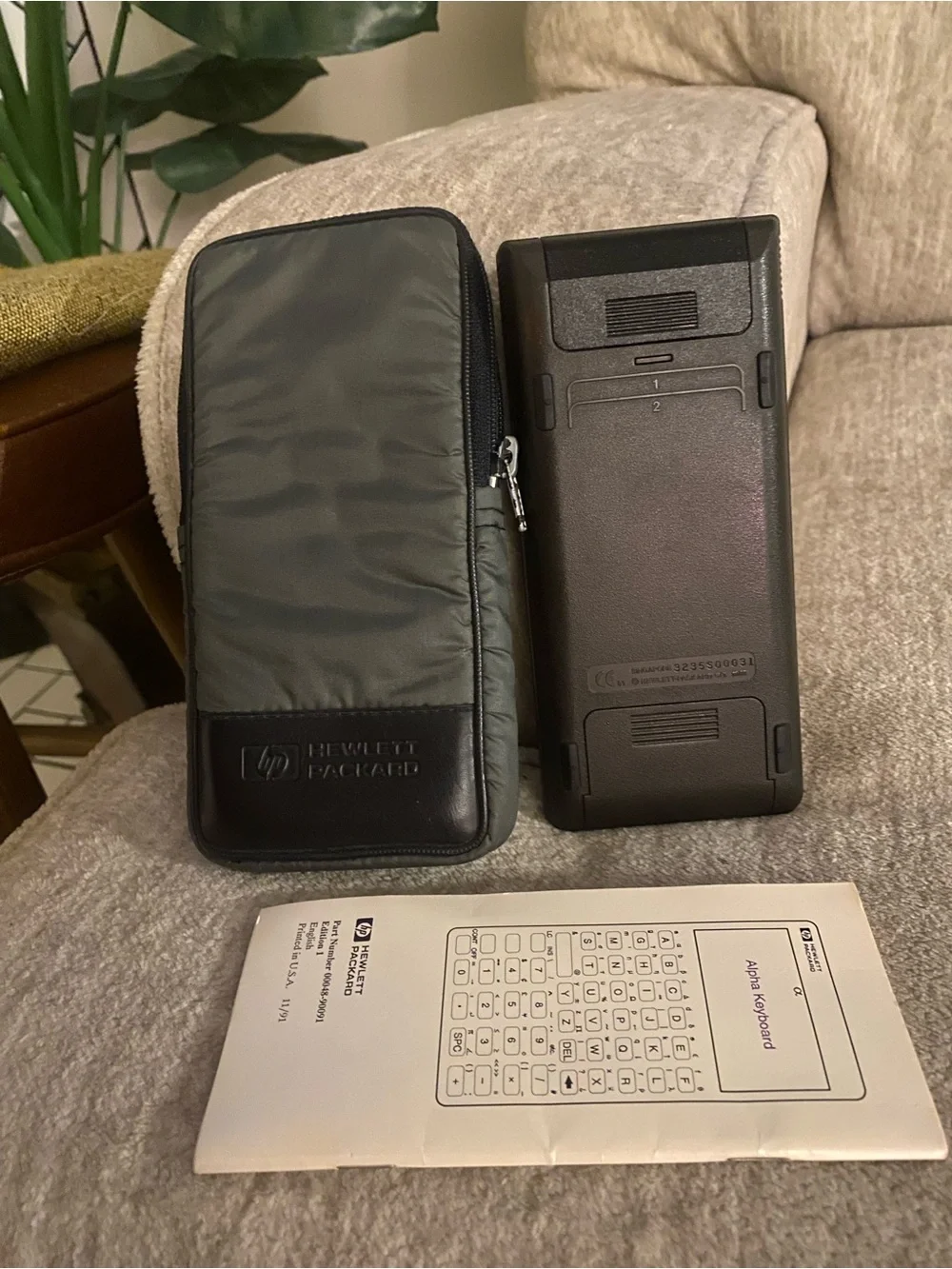 HP 48SX Scientific Expandable Graphing Calculator - Black